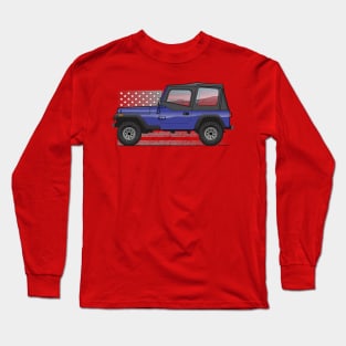 Blue YJ Long Sleeve T-Shirt